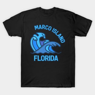 Marco Island Florida Pocket Wave T-Shirt